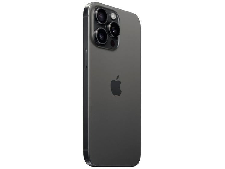 iPhone 15 Pro Max 512GB Titânio Preto - Lacrado com garantia de 1 ano pela Apple