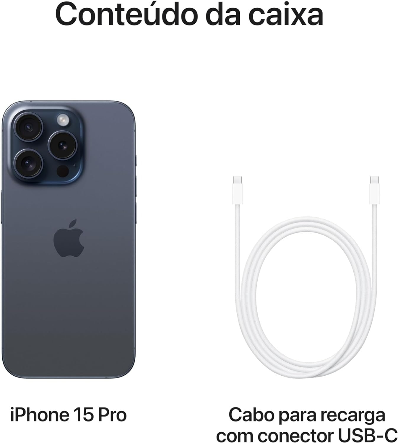 Apple iPhone 15 Pro Preto (512 GB) — Lacrado c garantia de 1 ano pela Apple