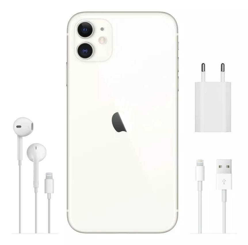 iPhone 11 (128 Gb) - Branco - Lacrado com garantia de 1 ano pela Apple