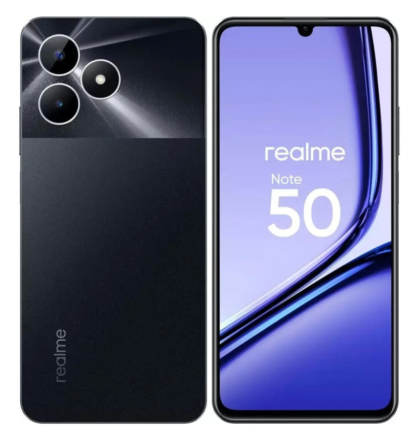 Realme Note 50 64 GB - 3 Gb Ram - Preto - 1 ANO GARANTIA REALME