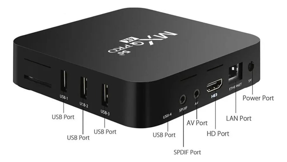 Conversor TV Box MXQ PRO 4k - 5G